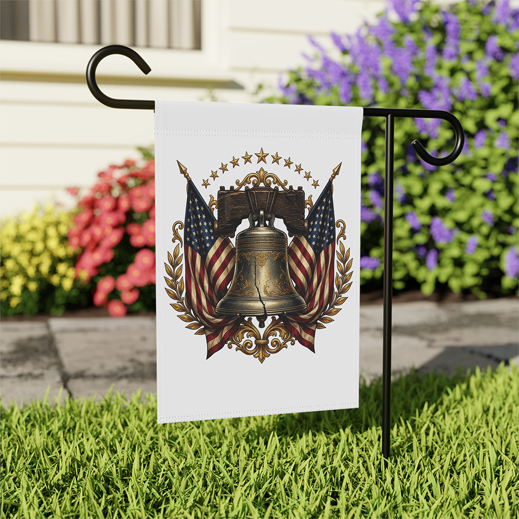 250 Years Anniversary USA Flag - 250th Independence Day Patriotic Gift for Garden Decor - front view