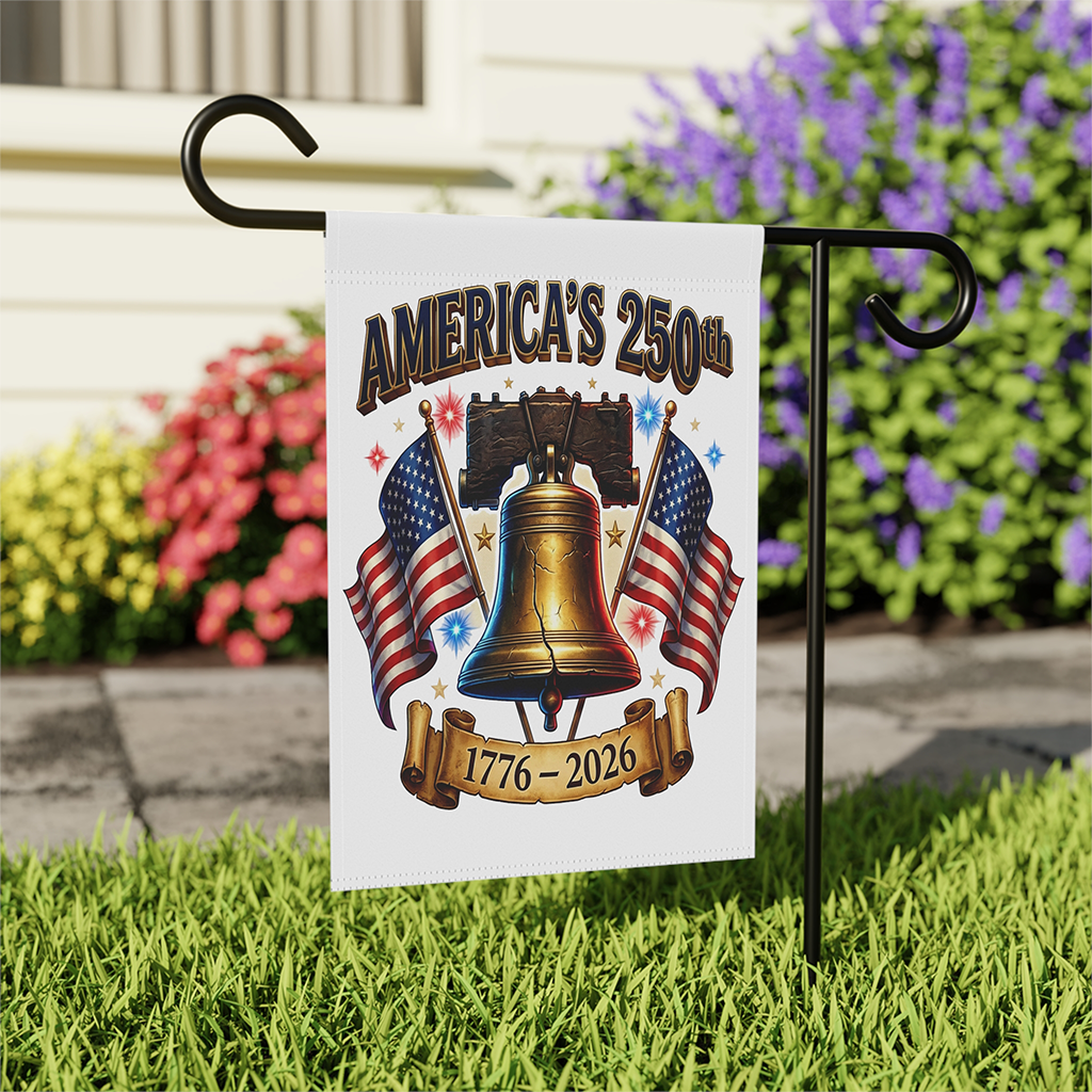 America 250th Anniversary Flag - Independence Day Gift for House Decor - front view