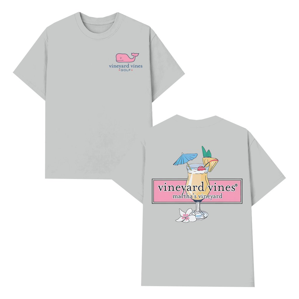 Tropical Cocktail T-shirt – Summer Beach Gift for Men Women Fun Classic - front view