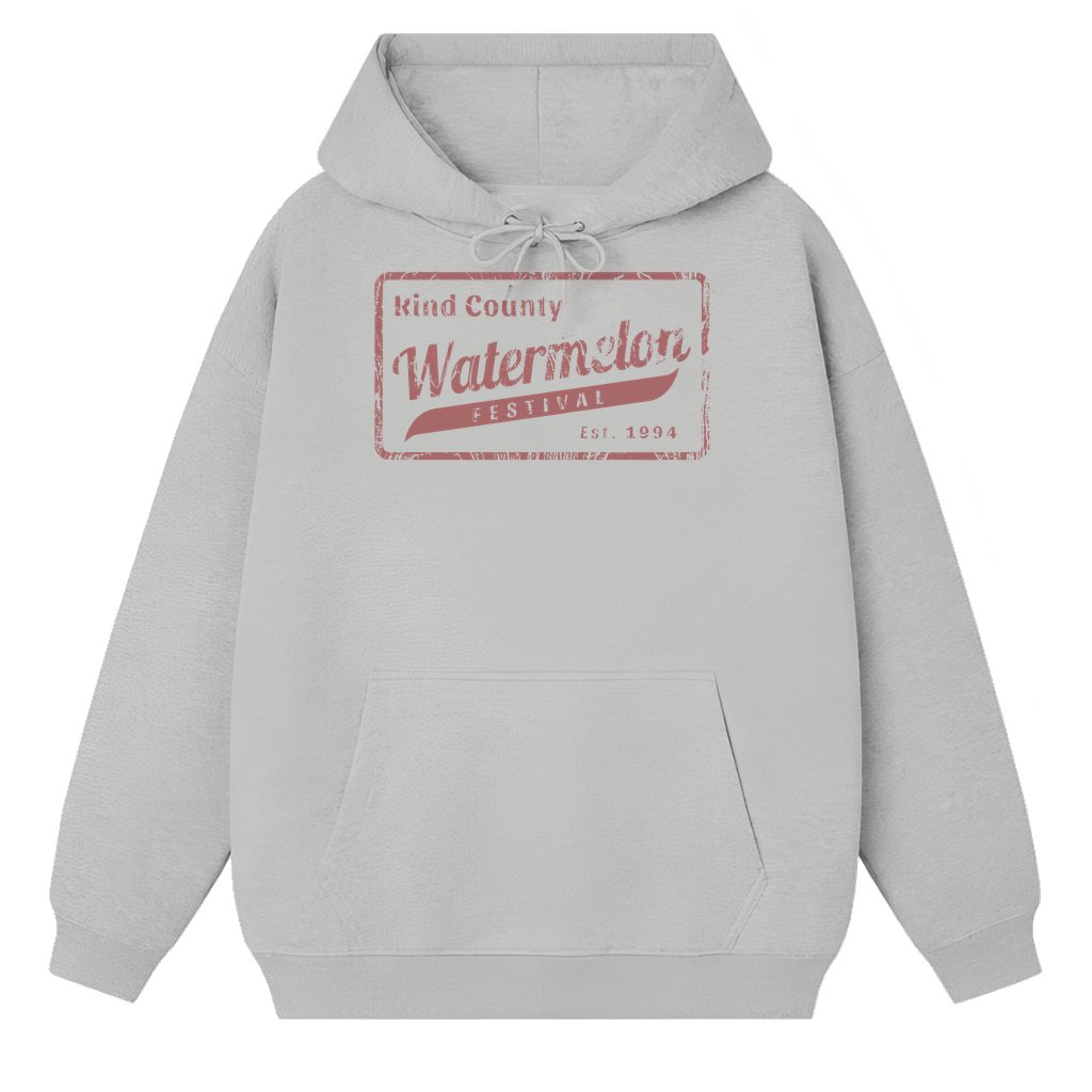 Vintage Watermelon Festival Hoodie – Summer Gift for Mom and Dad Graphic - front view