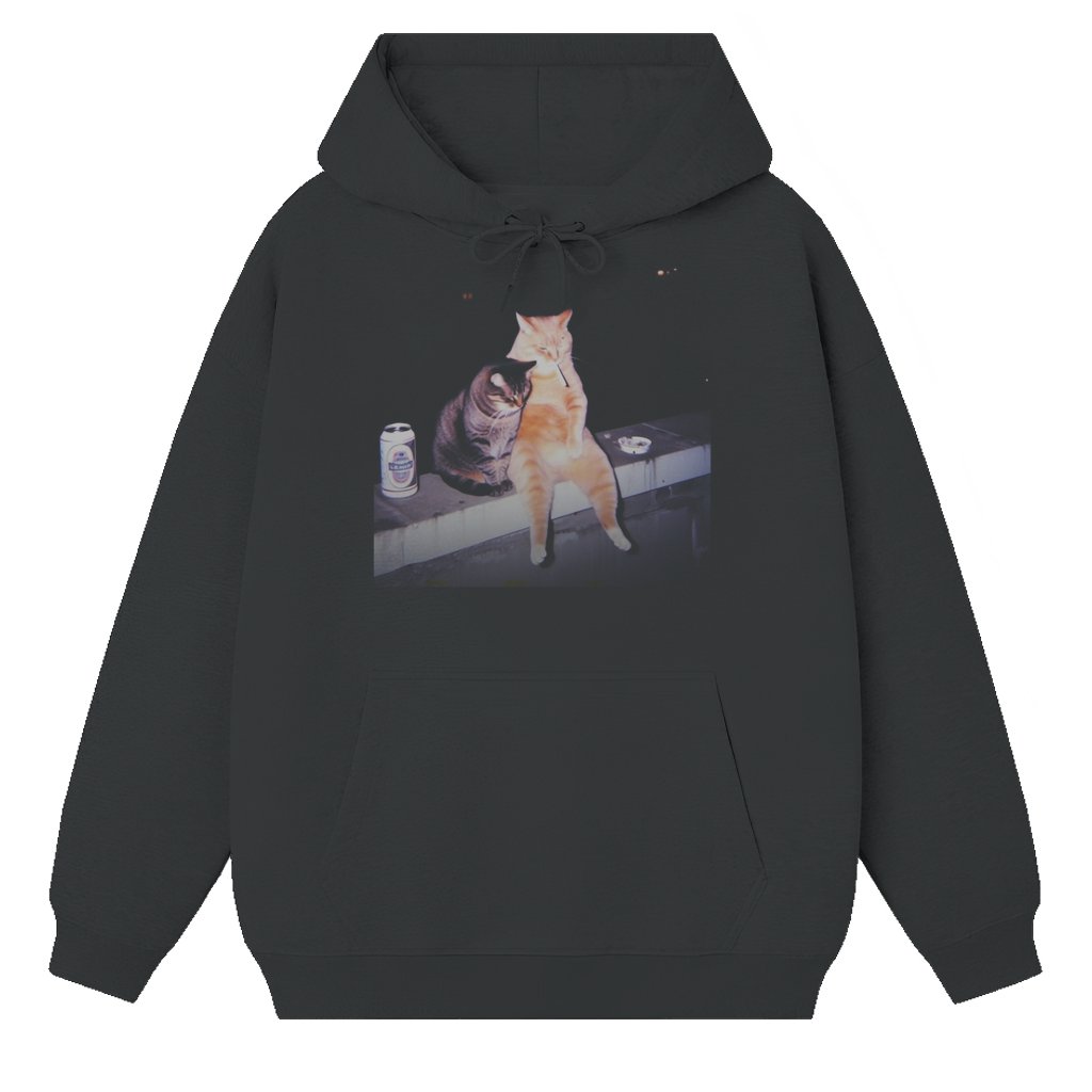 Funny Vintage Animal Hoodie – Birthday Gift for Men and Women Streetwear - front view