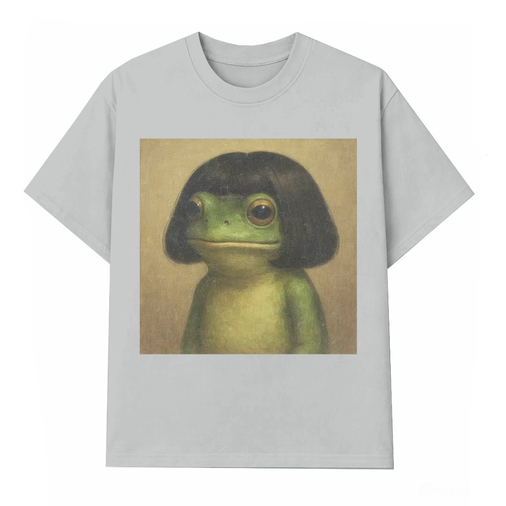 Funny Frog T-shirt – Gift for Men & Women Vintage Style - front view