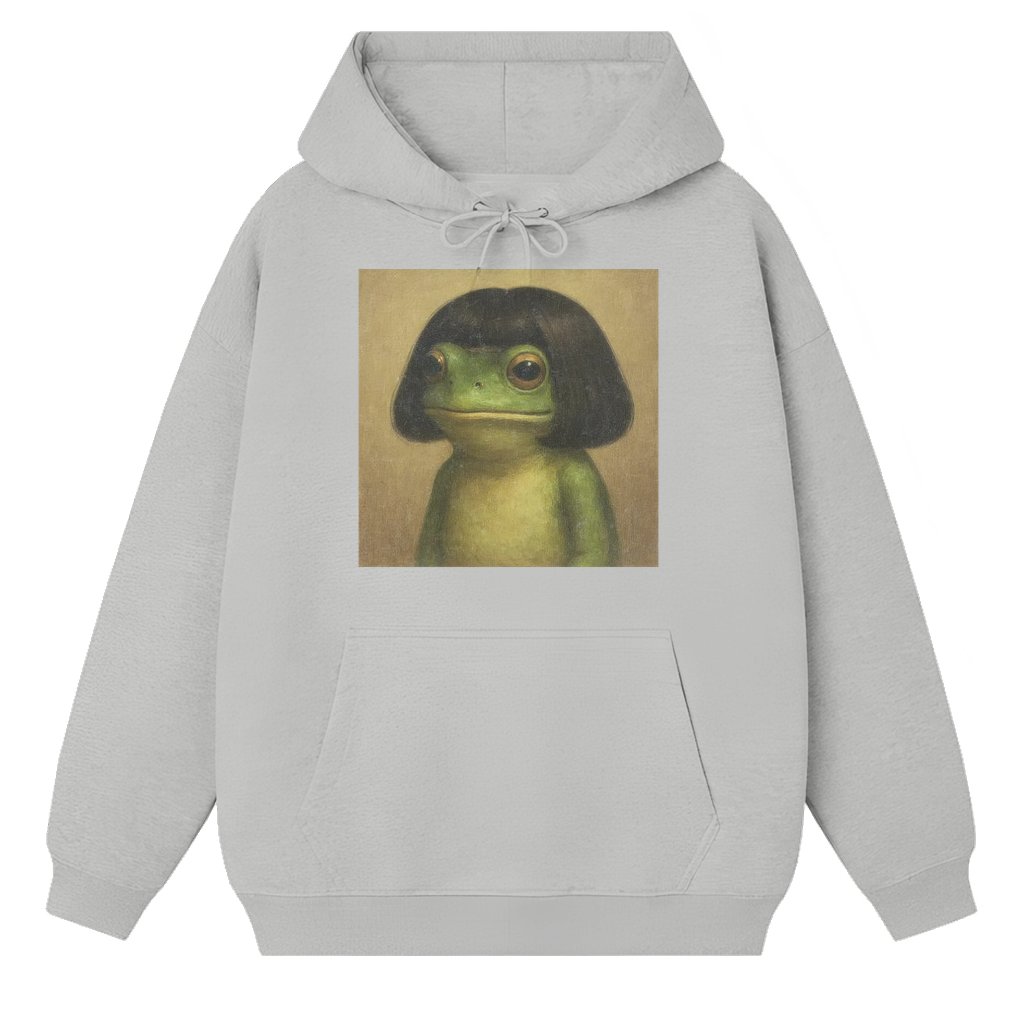 Funny Frog Hoodie – Birthday Gift for Men Women Vintage - front view