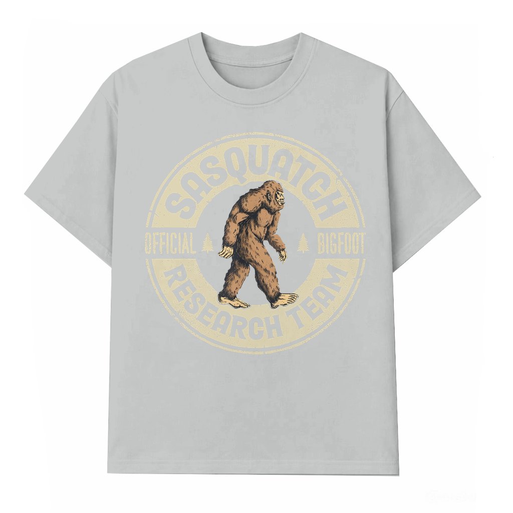 Bigfoot Sasquatch Research Team T-shirt – Birthday Gift for Men Retro Vintage - front view