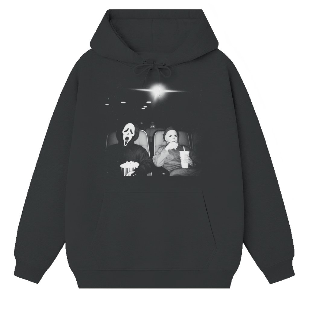 Vintage Halloween Tropical Human Hoodie – Halloween Gift for Men and Women - front view