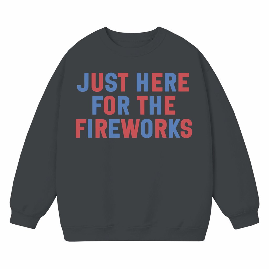 Funny Adult Humor Sweatshirt – Fourth of July Matching Gift for Couples - front view