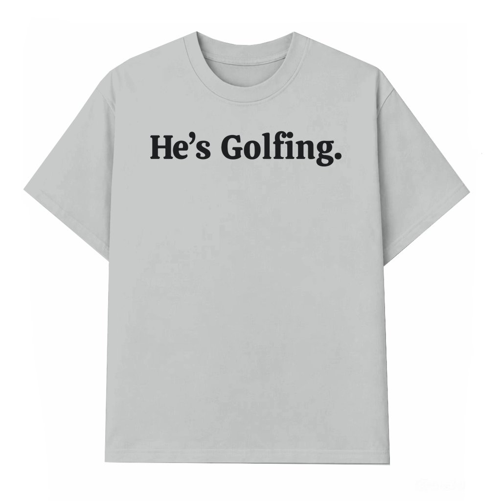 Funny Golf T-shirt Long Sleeve – Gift for Husband - front view