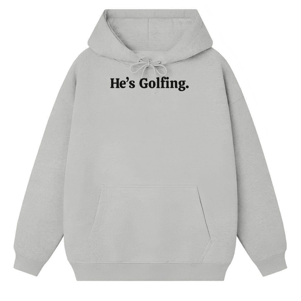 Funny Golf Men's Hoodie – Gift for Husband - front view