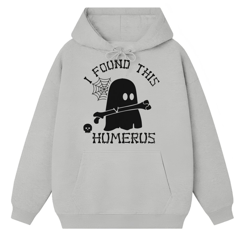 Funny Humerus Cute Ghost Hoodie – Gift for Men - front view