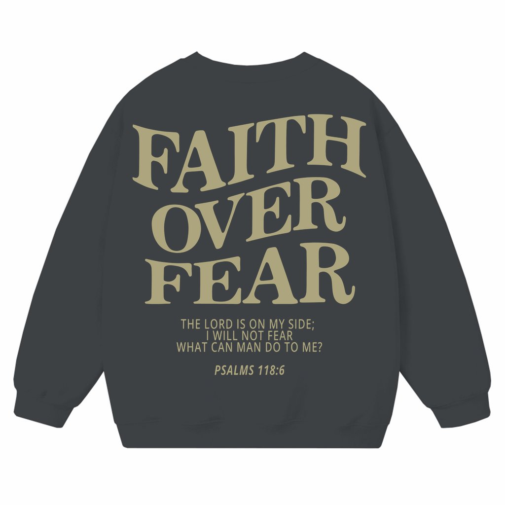 Letter Print Sweatshirt – Gift for Women Drop Shoulder Streetwear Cute Casual - front view