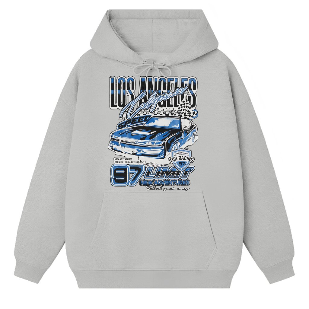 Cool Car Hoodie – Birthday Gift for Men Trendy Streetwear - front view