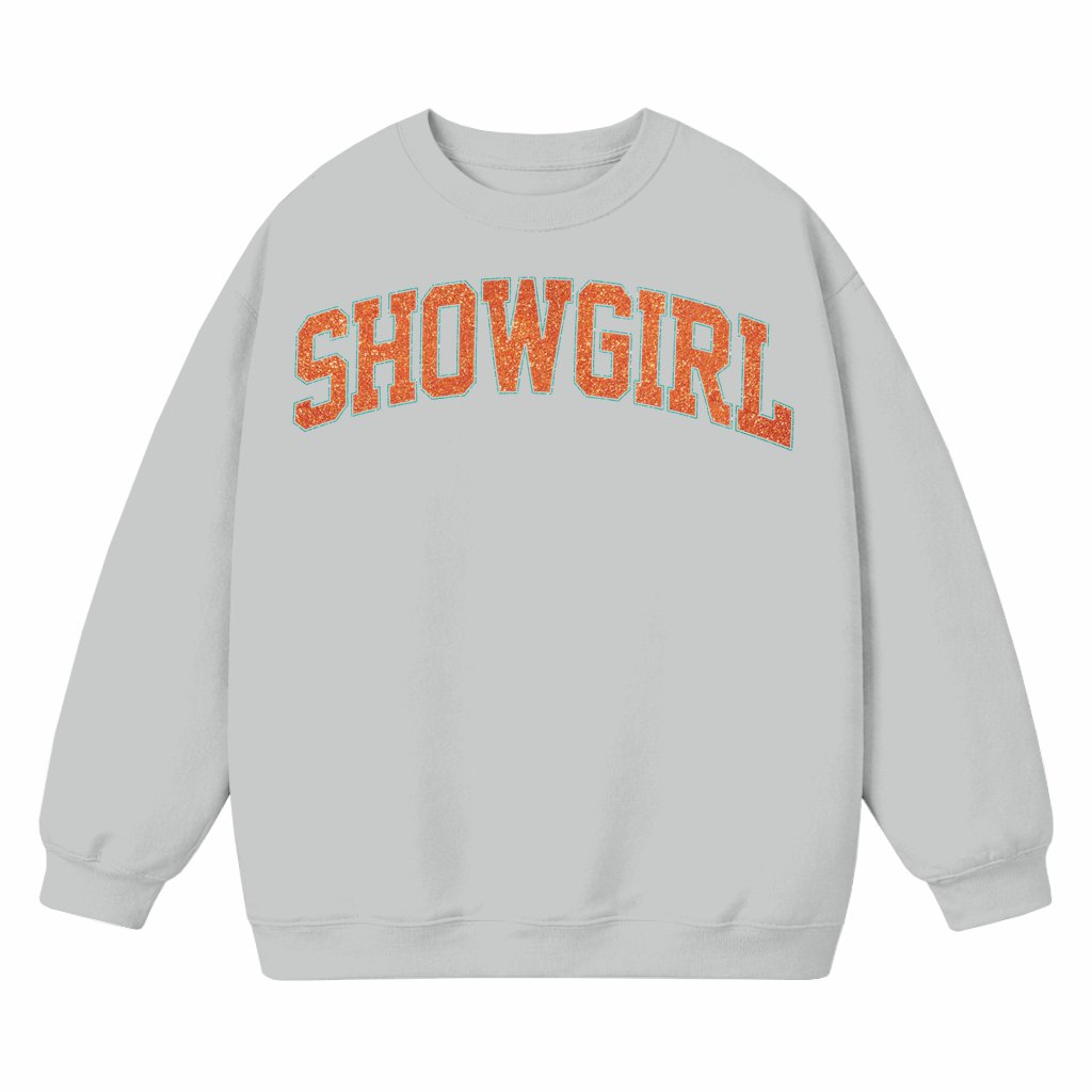Showgirl Life 2025 Unisex Sweatshirt – Gift for Music Fans Y2K Style - front view