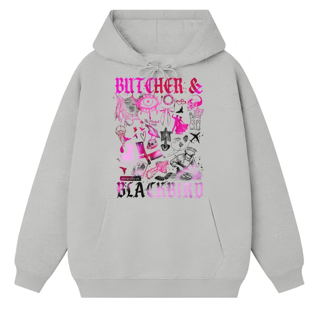 Dark Romantasy Romance Reader Hoodie – Gift for Booktok Reader Bookish - front view