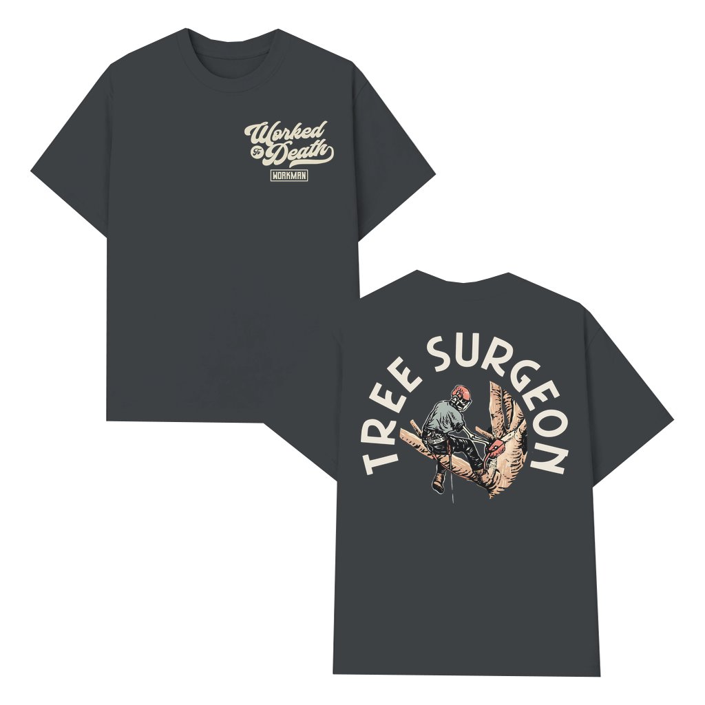 Tree Surgeon T-shirt – Professional Gift for Arborist Workwear - front view