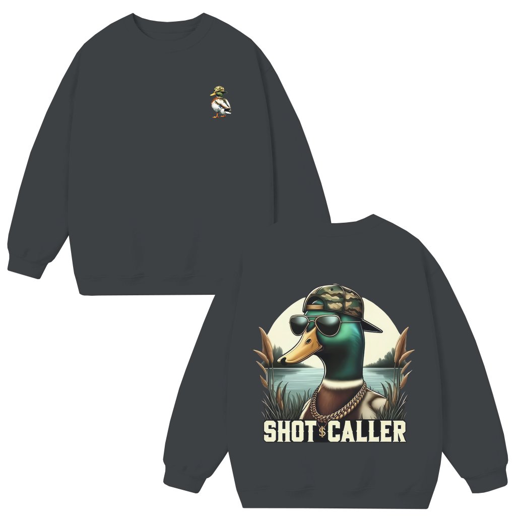Funny Mallard Hunting Duck Sweatshirt – Gift for Hunter Classic - front view
