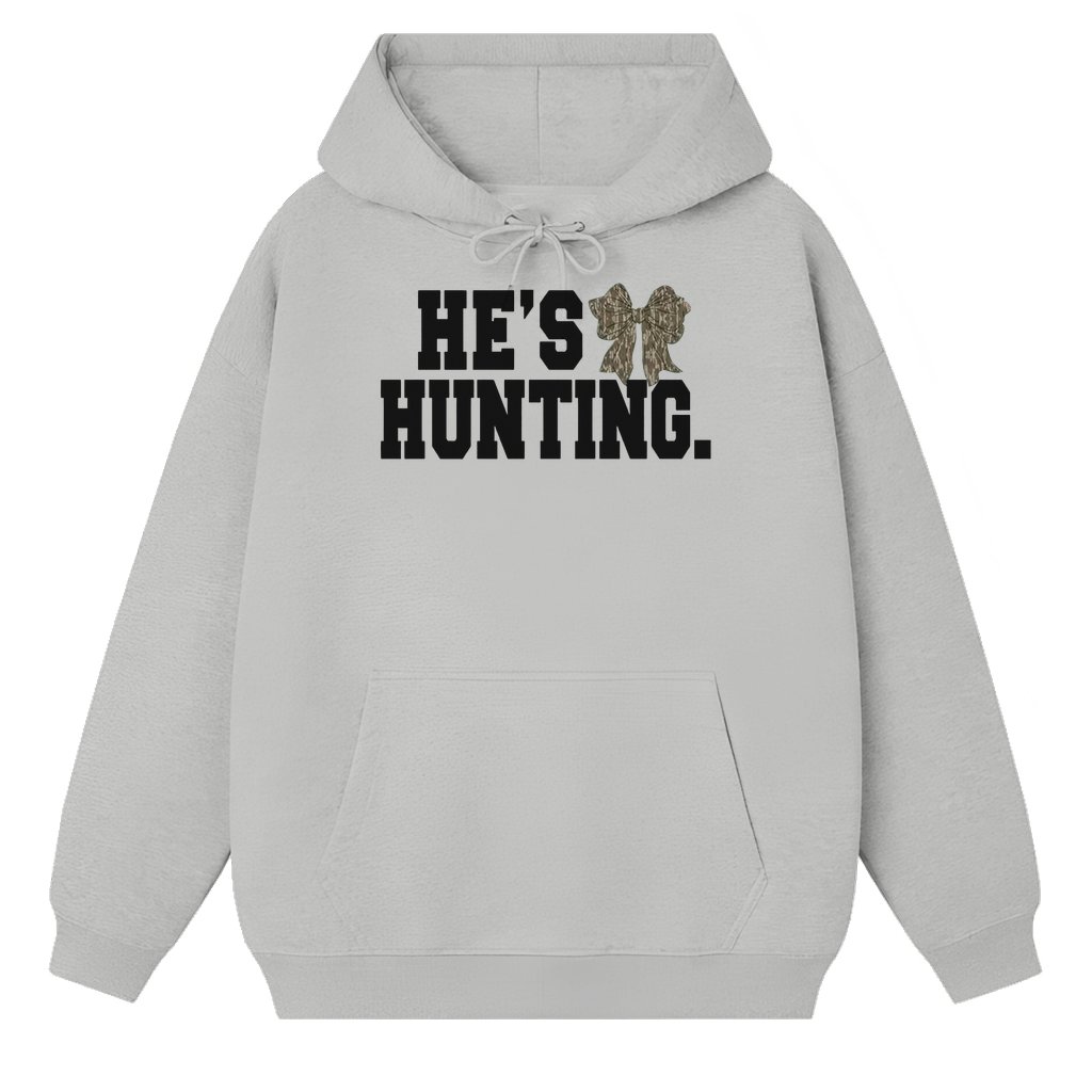 Funny Hunting Wife Hoodie – Gift for Hunter Wife or Girlfriend - front view