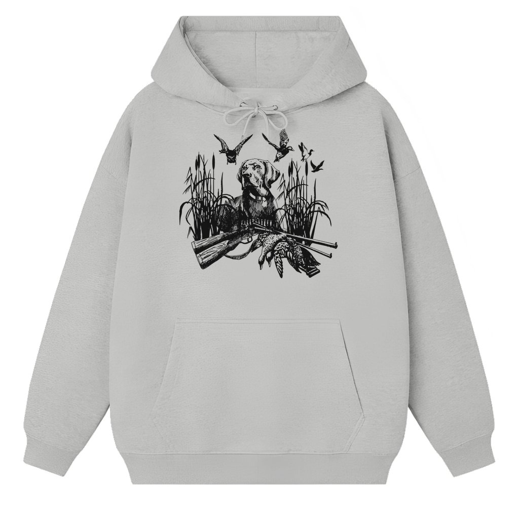 Funny Duck Hunting Hoodie – Gift for Hunter Abandoned Wife Club - front view