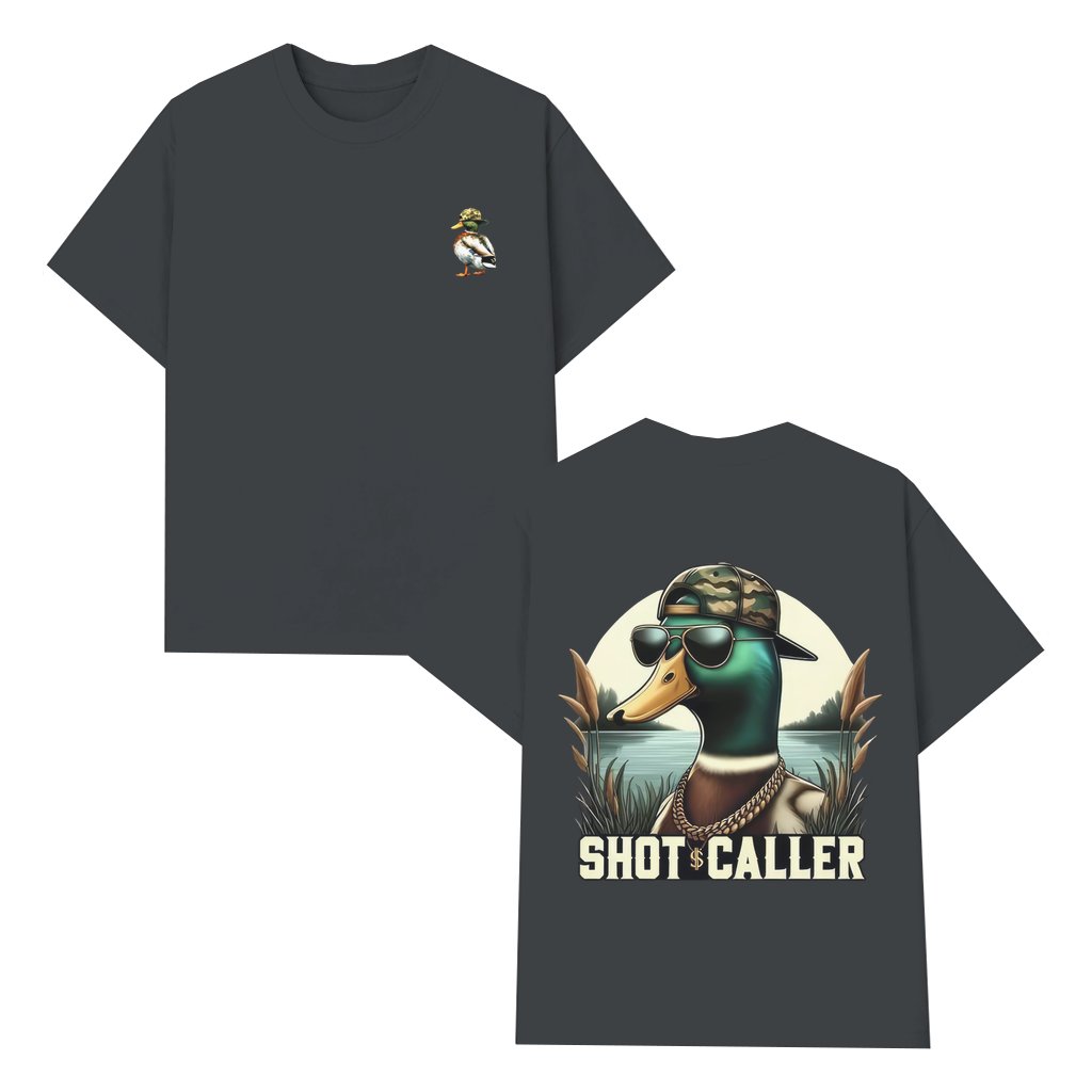Hunting Duck T-shirt – Gift for Men Classic Summer Hunting 2-Sided Print - front view