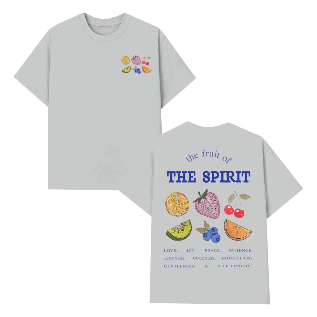 Fruit Of The Spirit Jesus Christian T-shirt – Easter Gift - front view
