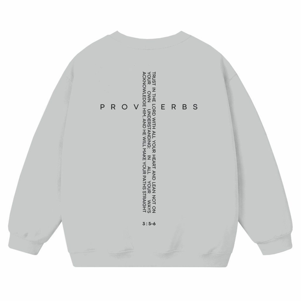 Christian Bible Verse Sweatshirt – Resurrection Sunday Gift for Men - front view
