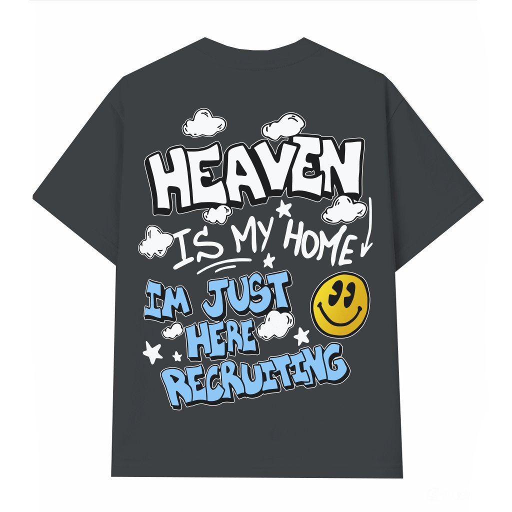 Heaven Is My Home Recruiting Jesus T-shirt – Christian Faith Gift for Christians - front view