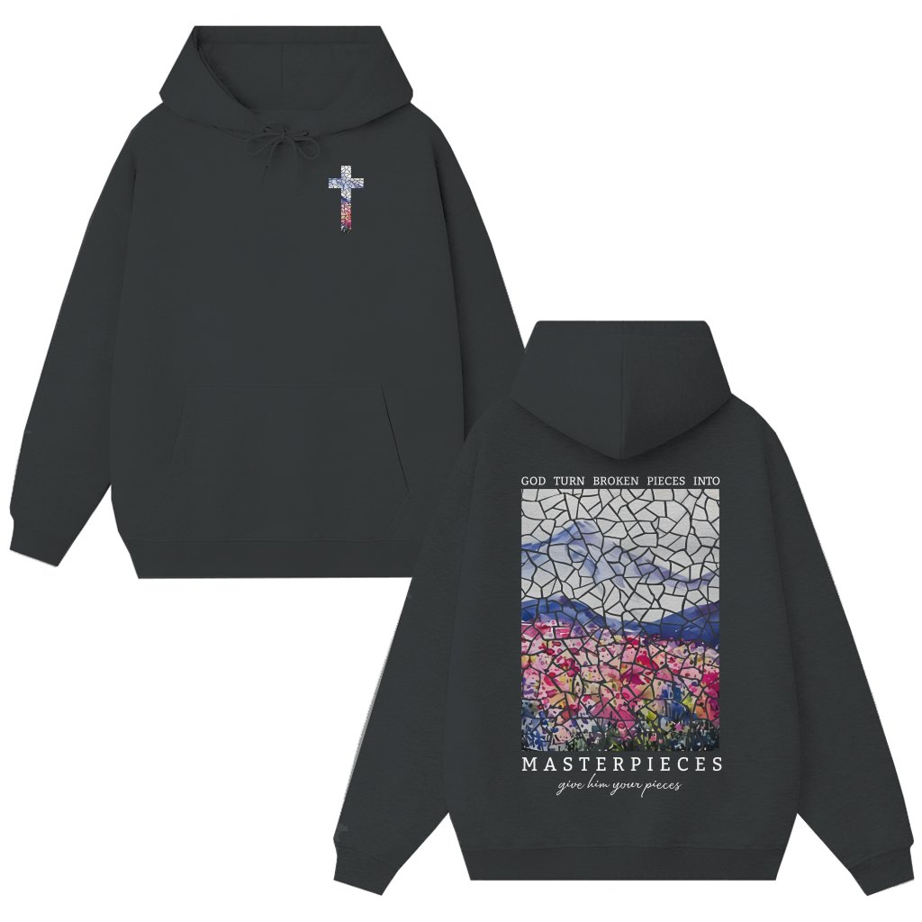 Jesus Lover Hoodie – Christian Gift for Women Bible Verse Cross - front view
