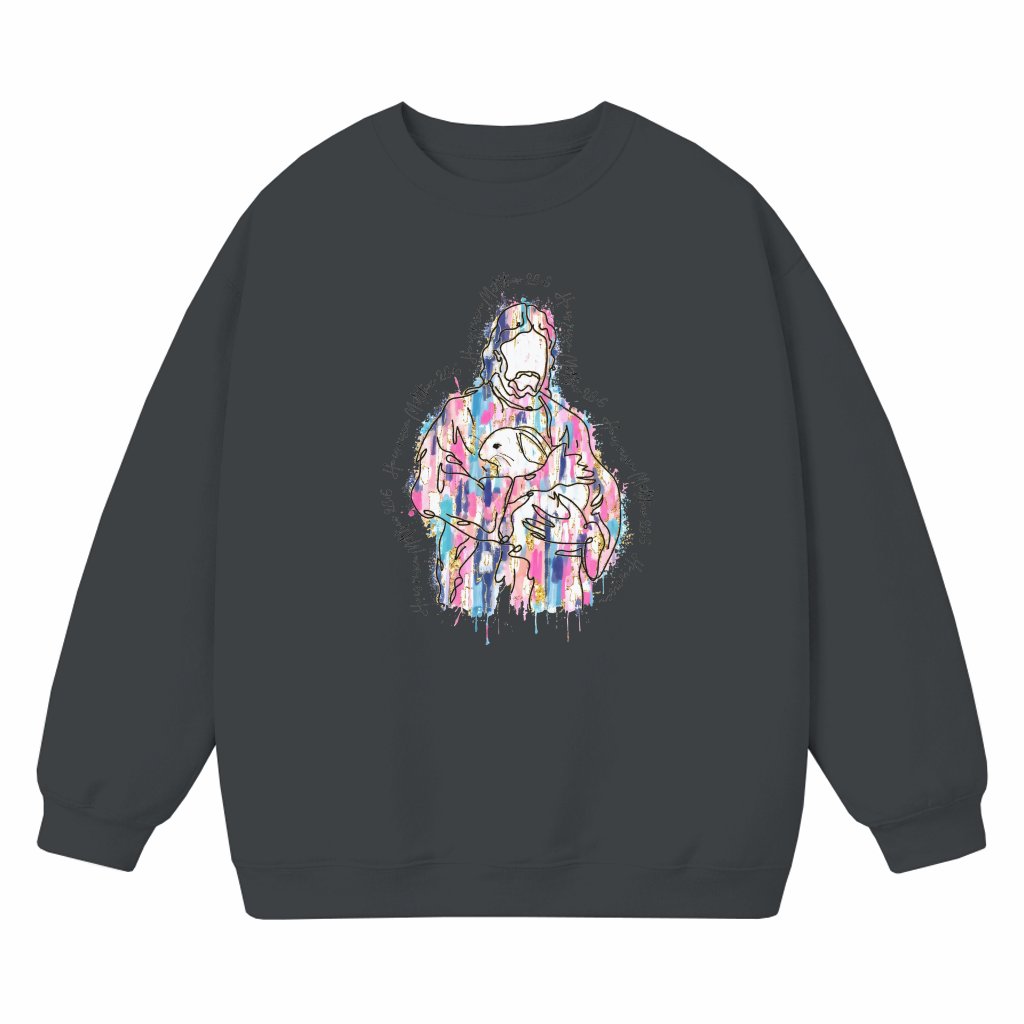 He Is Risen Sweatshirt – Easter Christian Gift - front view