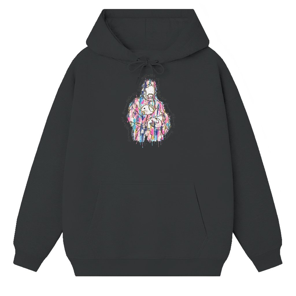 Hoodie Easter He Is Risen Jesus – Christian Gift - front view