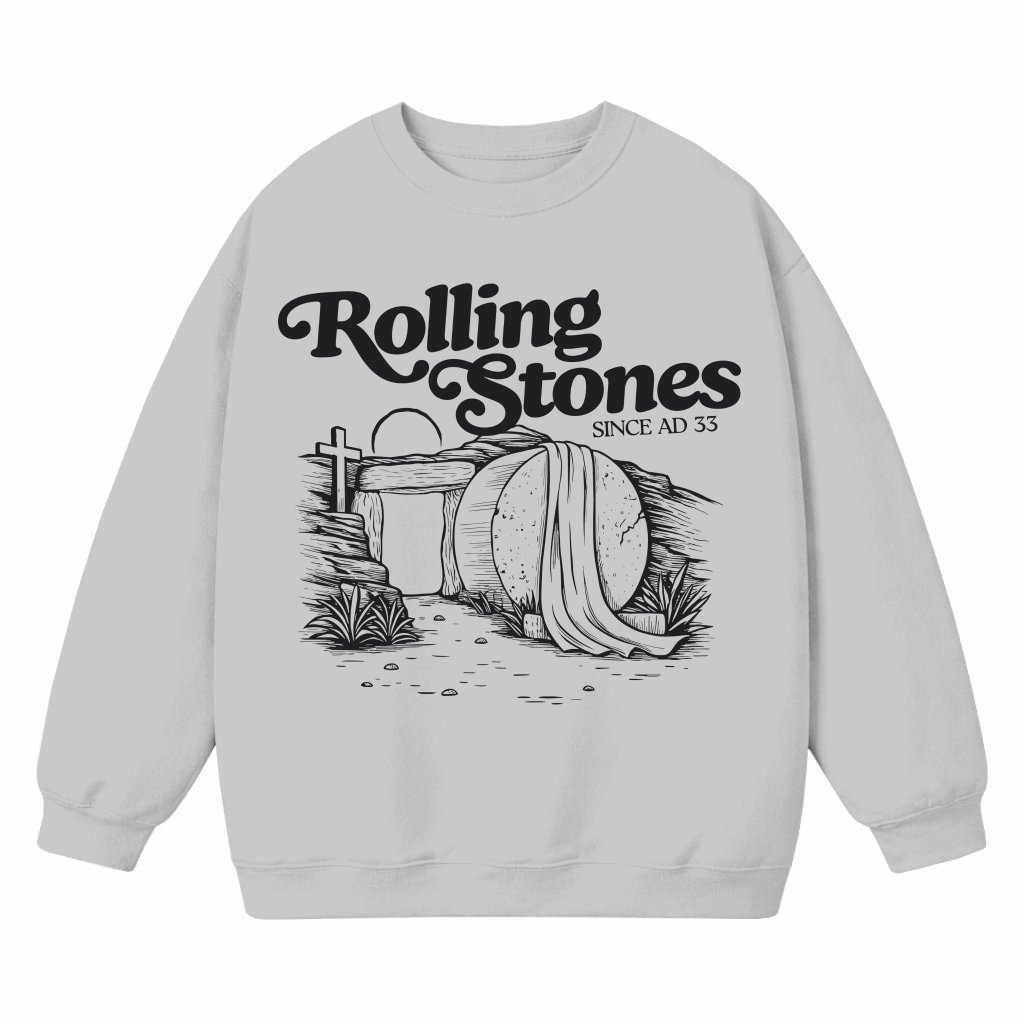 He is Risen Sweatshirt – Easter Christian Resurrection Gift - front view