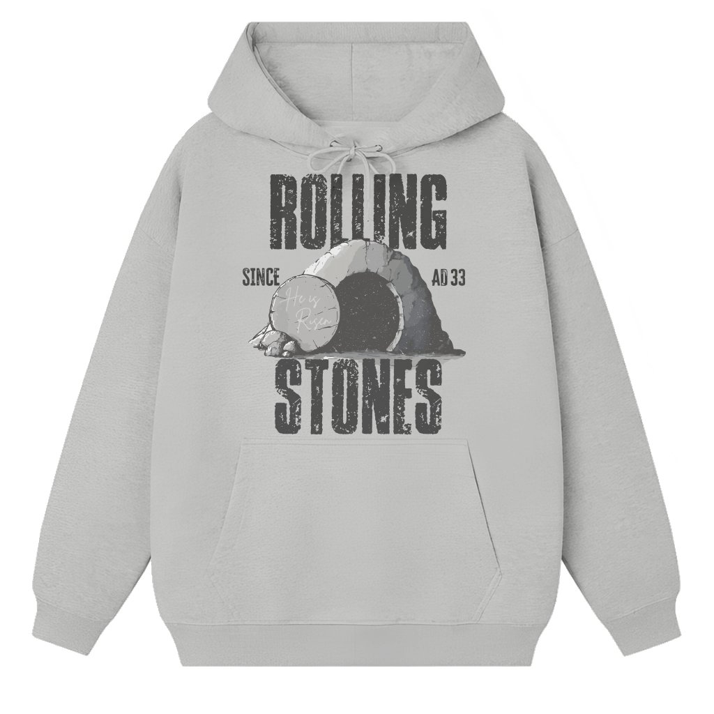 Funny Christian He Is Risen Jesus Hoodie – Easter Gift Bible Verse - front view