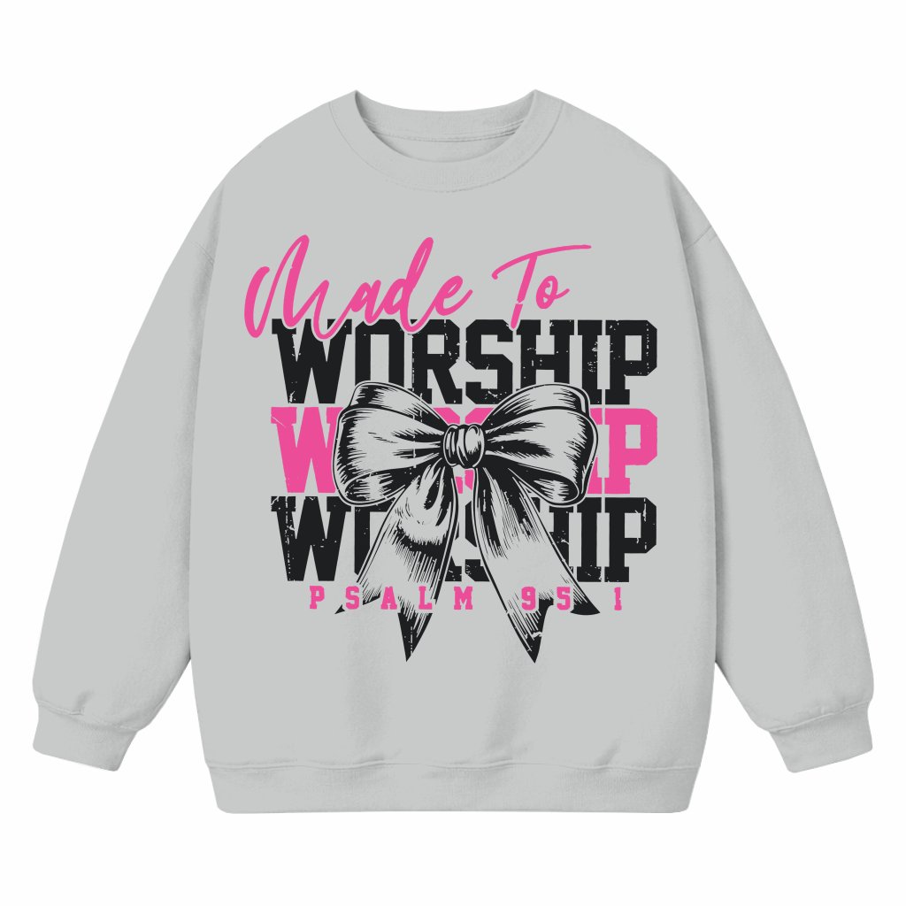Christian Coquette Sweatshirt – Bible Verse Gift for Women Retro Inspiring - front view