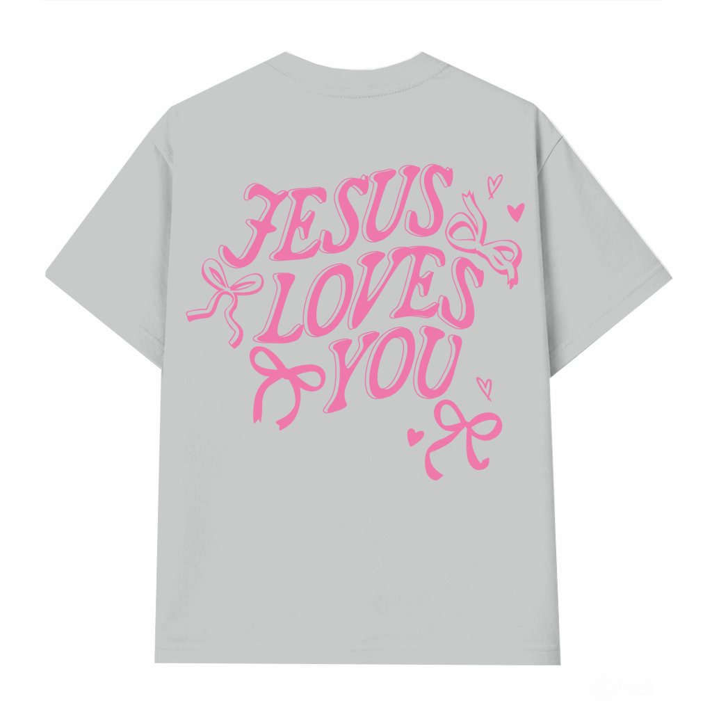 Jesus Love You T-shirt – Christian Vintage Gift - front view