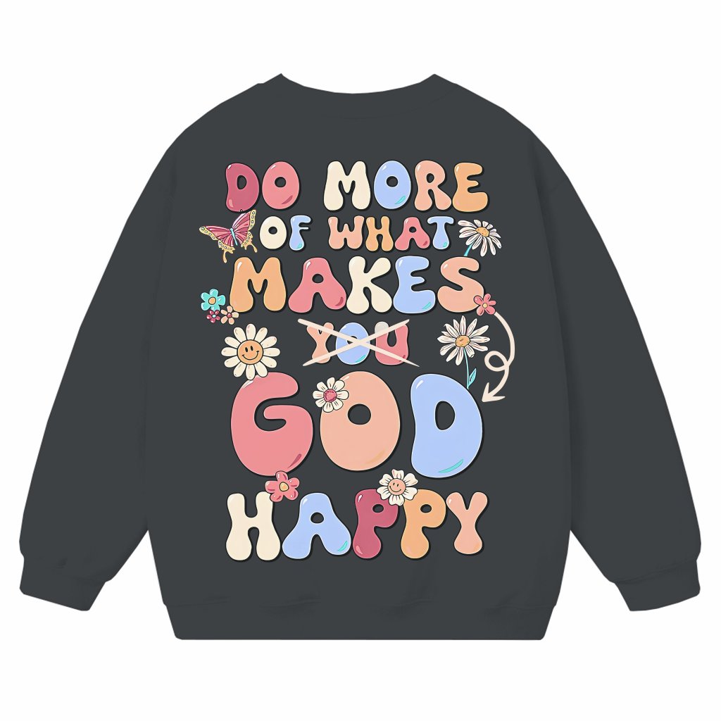 I Love Jesus Sweatshirt – Christian Faith Gift - front view