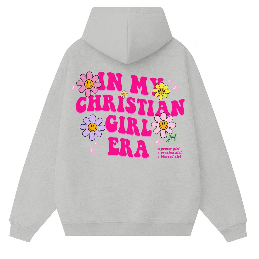 Christian Girl Era I Love Jesus Hoodie – Christian Gift for Her - front view