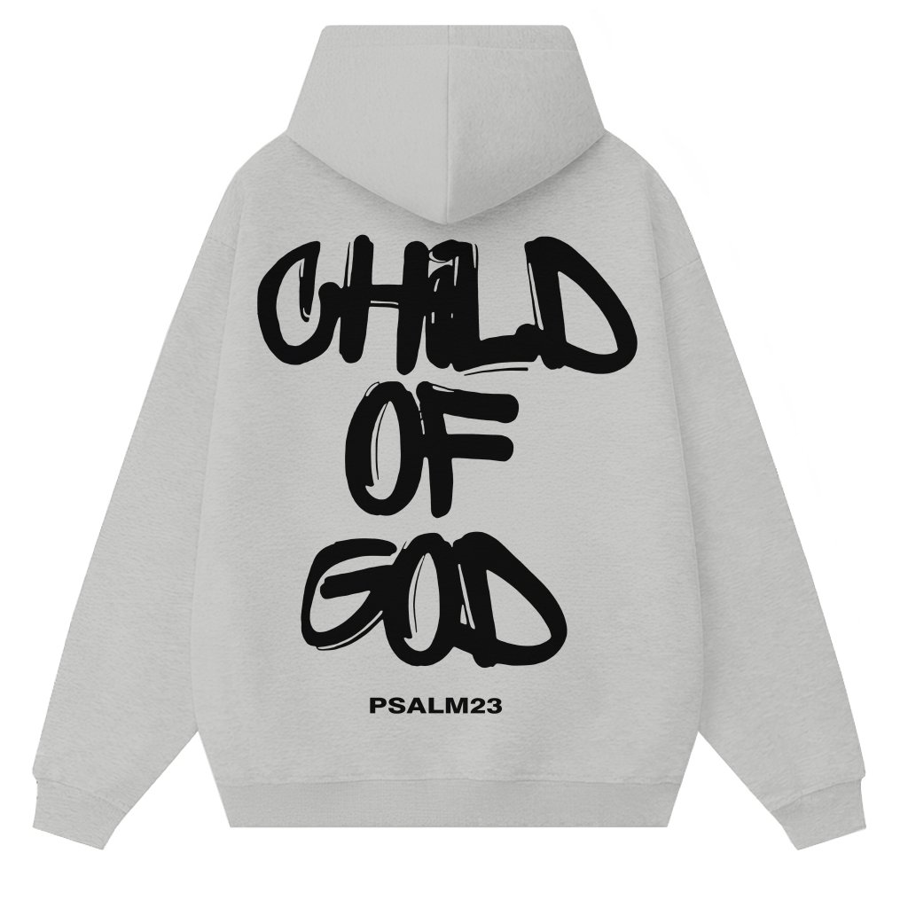 Child of God Hoodie – Faith-Based Christian Gift for Men Women - front view