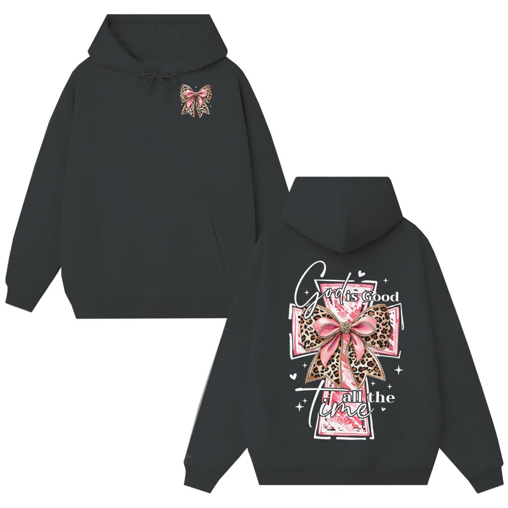 God Is Good All The Time Hoodie – Religious Christian Gift - front view