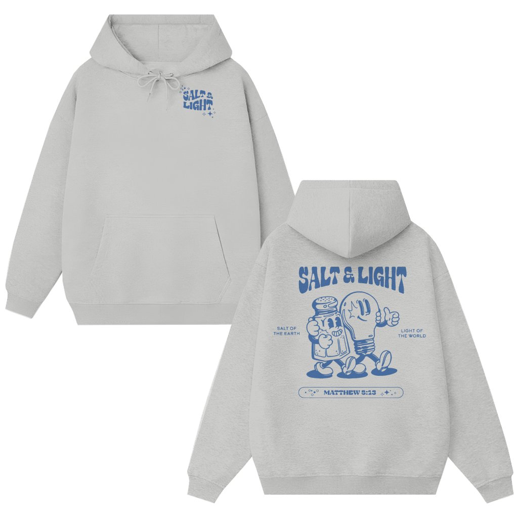 Christian Jesus Hoodie – Faith Gift for Christians Vintage Style - front view