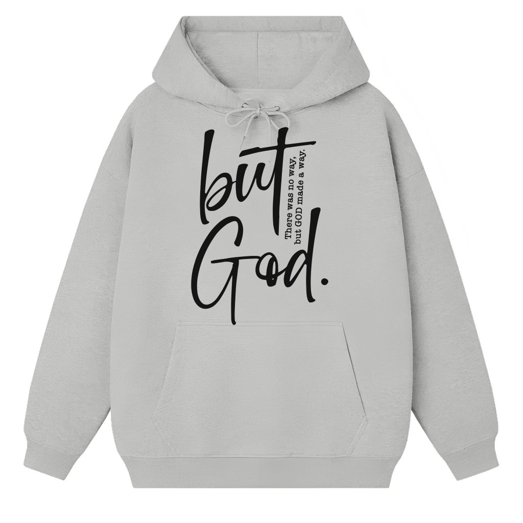 God Made A Way Hoodie – Christian Gift Inspirational Bible Verse - front view