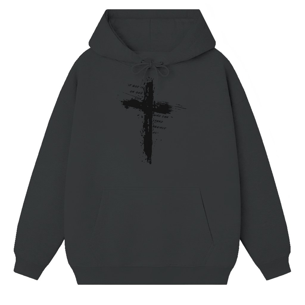 Christian Cross Hoodie – Inspirational Faith Gift for Him Her Classic - front view