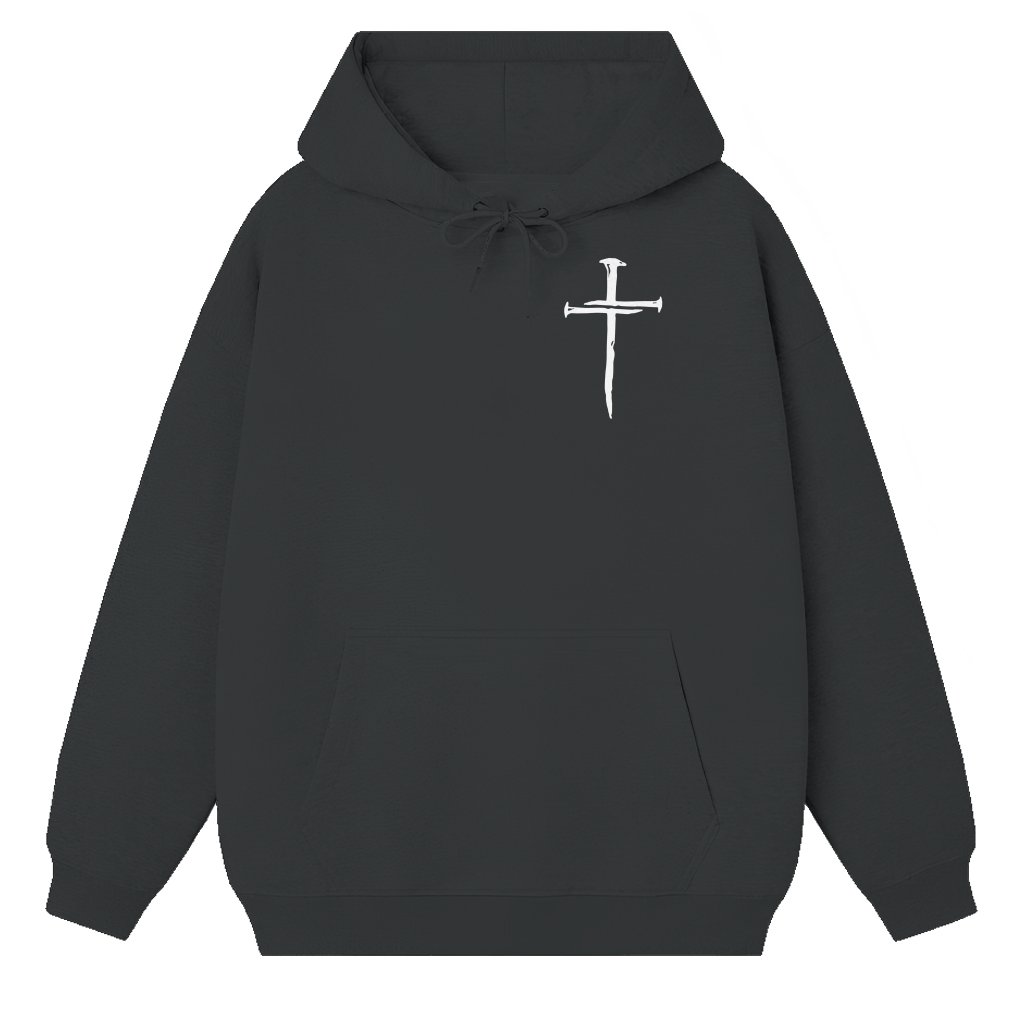 Faith Cross Christian Hoodie – Gift for Christians Classic - front view