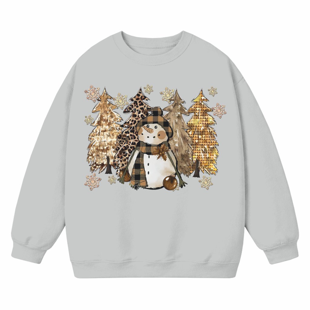Fun Christmas Tree Sweatshirt – Christmas Gift Funny Graphic - front view