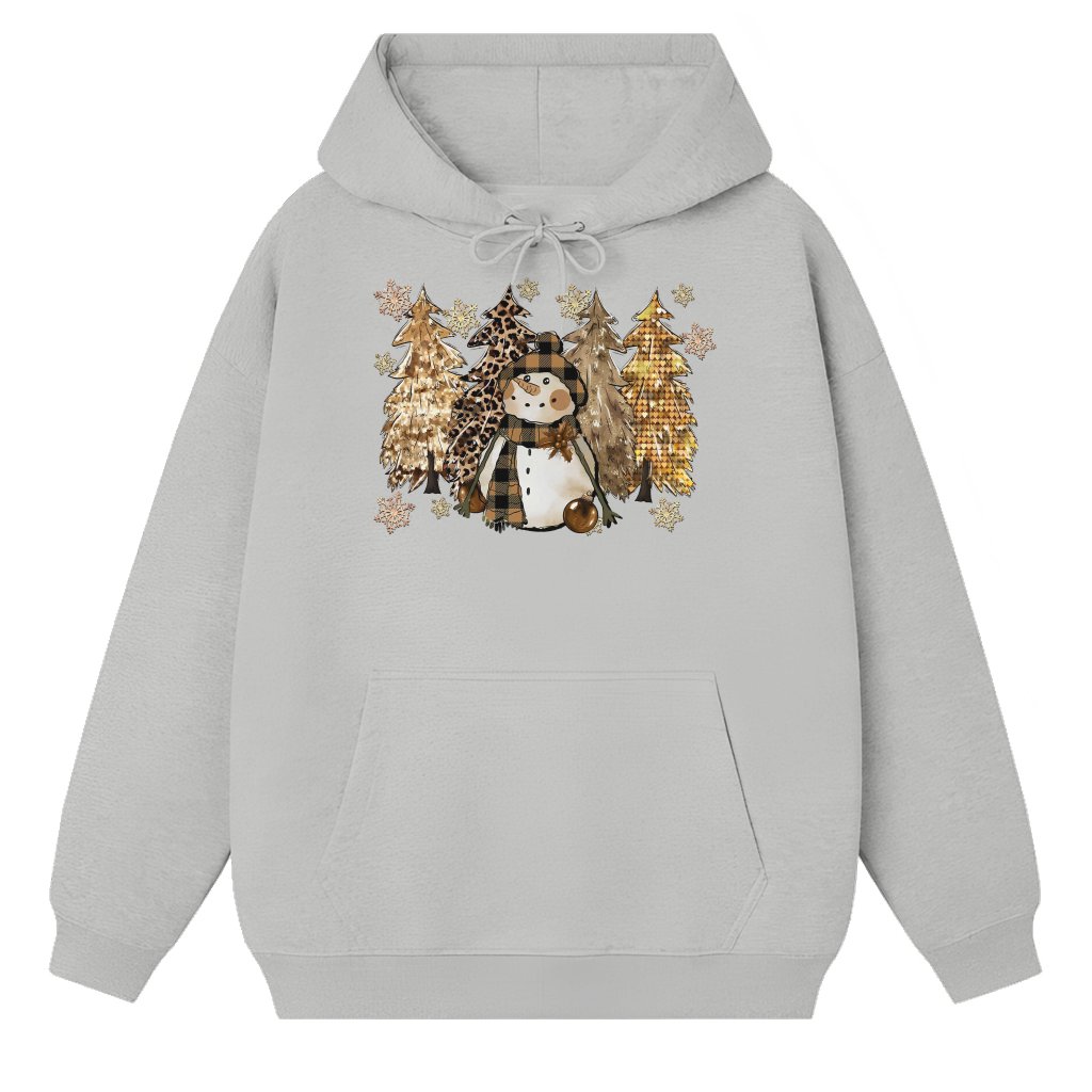 Christmas Tree Hoodie – Christmas Gift for Men & Women Trendy Funny Graphic - front view