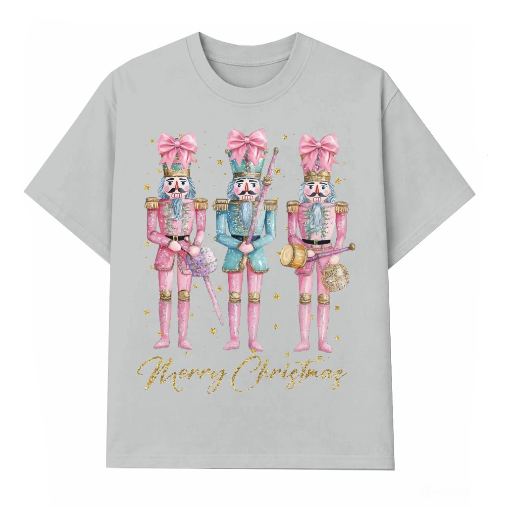Nutcracker T-shirt – Christmas Gift Cute Merry - front view