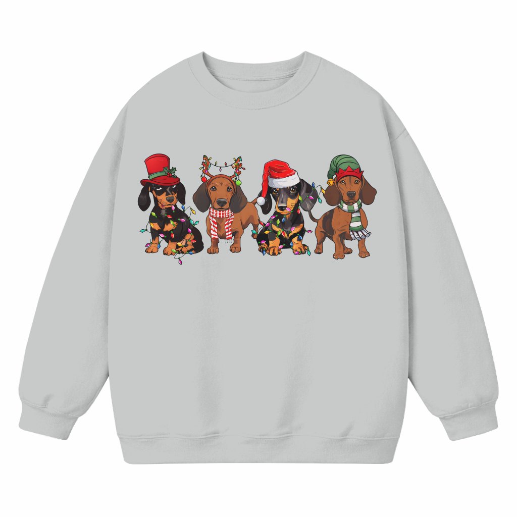 Funny Cute Dog Sweatshirt – Christmas Gift for Dog Lovers - front view