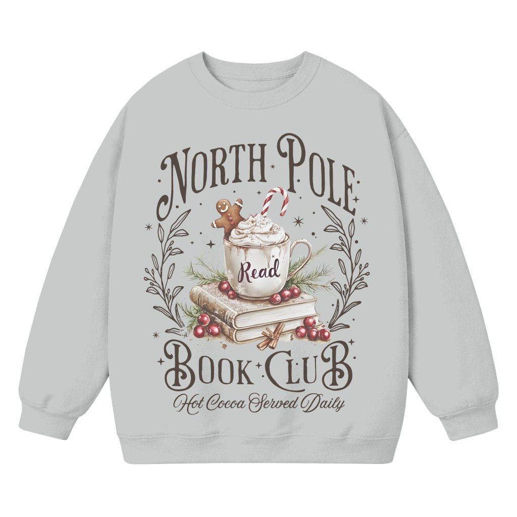 All Booked Sweatshirt – Christmas Gift for Book Lovers Funny - front view