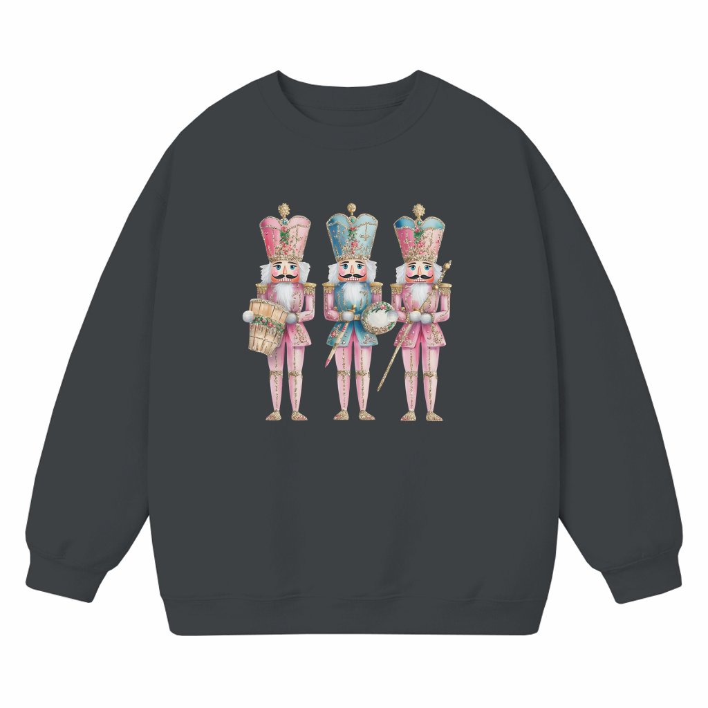 Cute Nutcracker Sweatshirt – Christmas Gift for Her Festive - front view