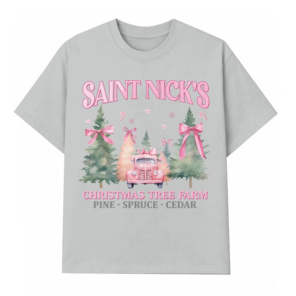 Funny Coquette Pink T-shirt – Christmas Gift for Her Trendy - front view