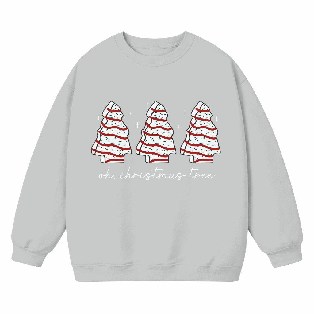 Christmas Tree Sweatshirt – Cute Merry Bright Festive Christmas Gift - front view