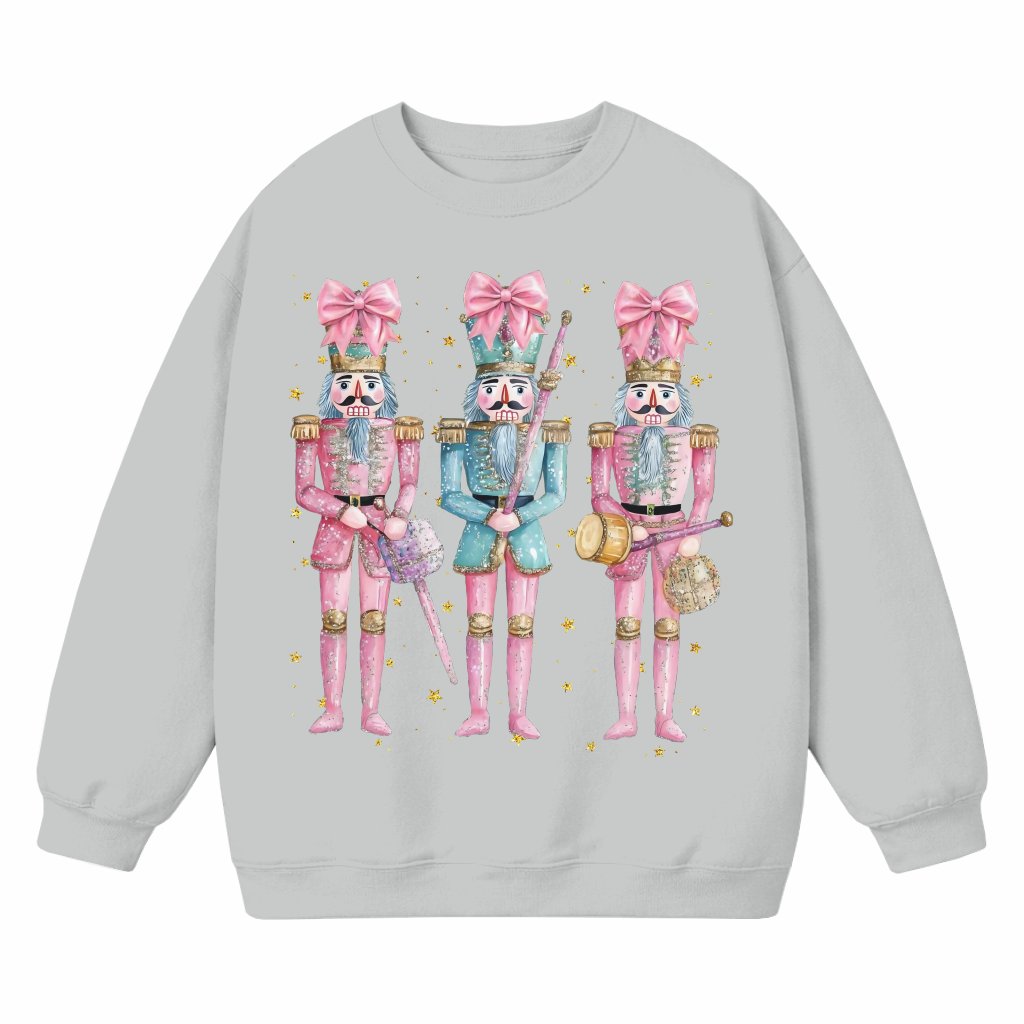 Cute Nutcracker Sweatshirt – Christmas Gift for Women Festive - front view
