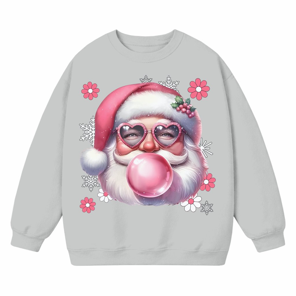 Cute Santa Claus Sweatshirt – Christmas Gift for Family Matching - front view